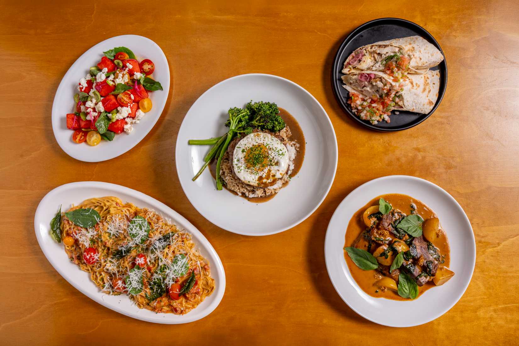 The new international Suites dishes