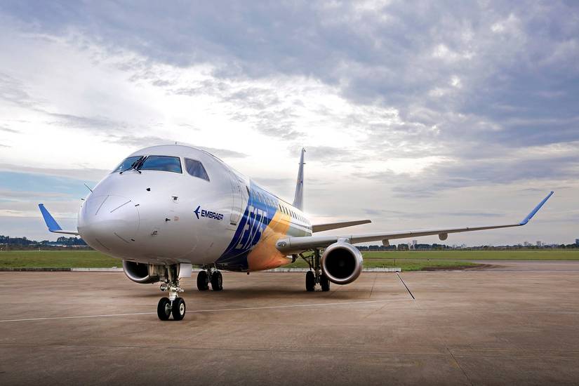 Embraer E175 promotional ground photo