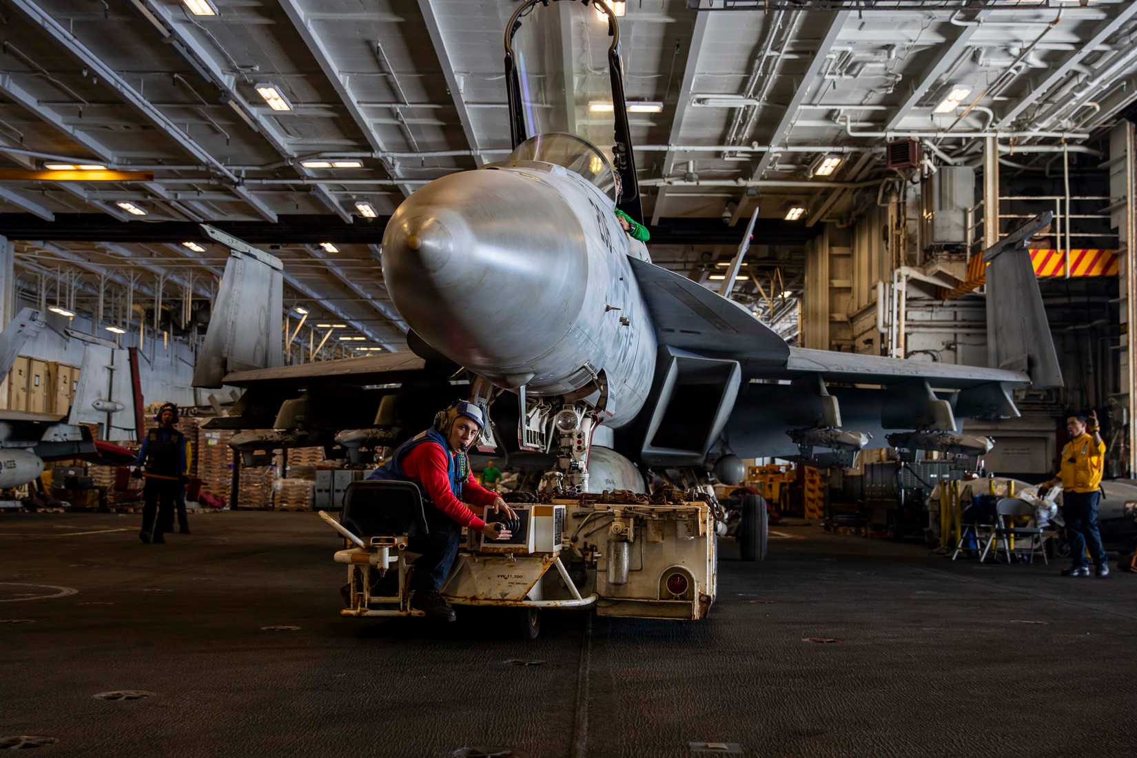 F-18E Super Hornet, assigned to Strike Fighter Squadron