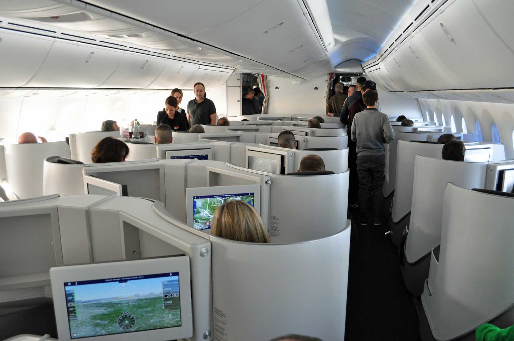 Air France Boeing 787 business class