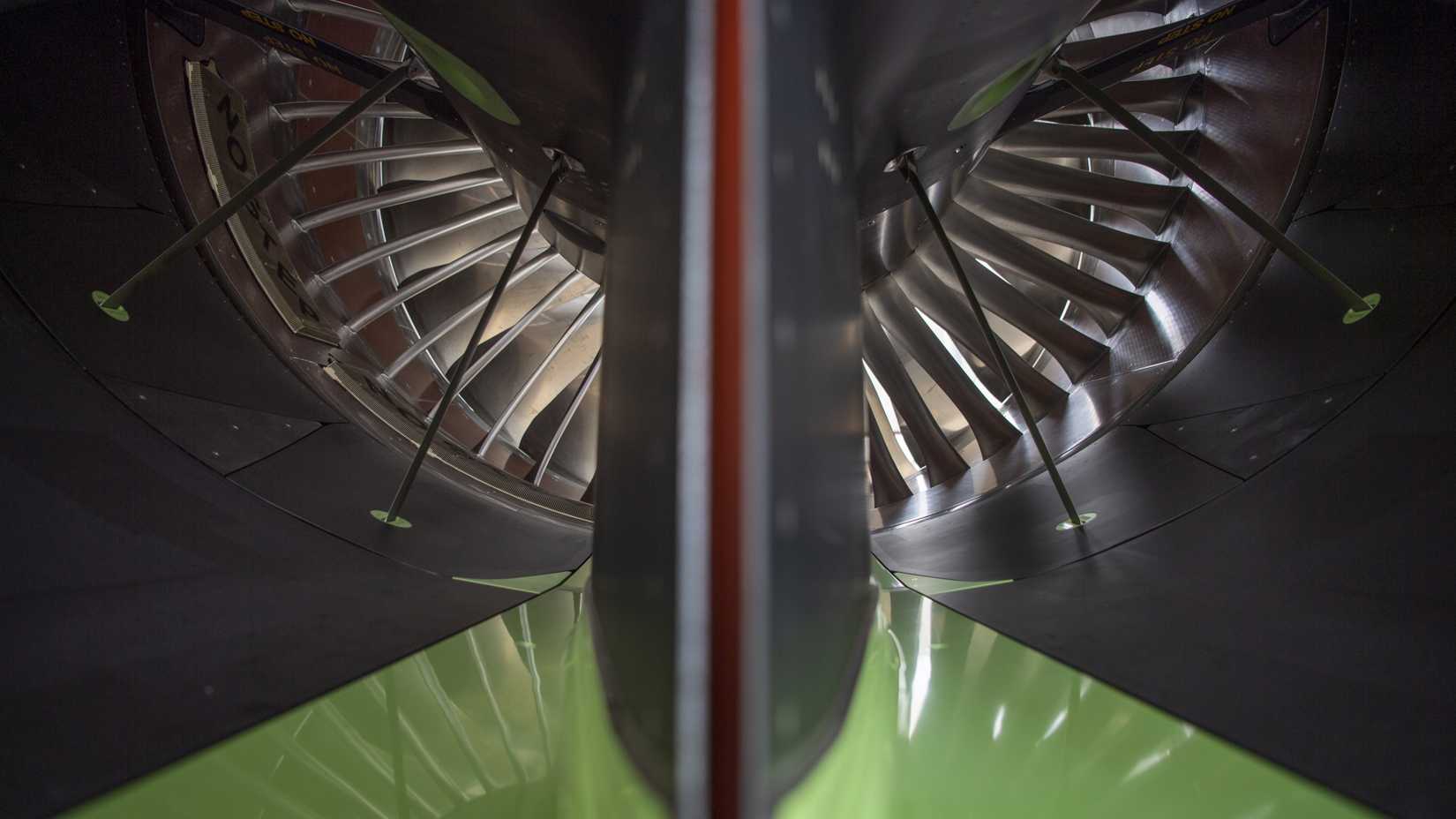 First A350  Starlux Airlines  beauty shots - engine close up