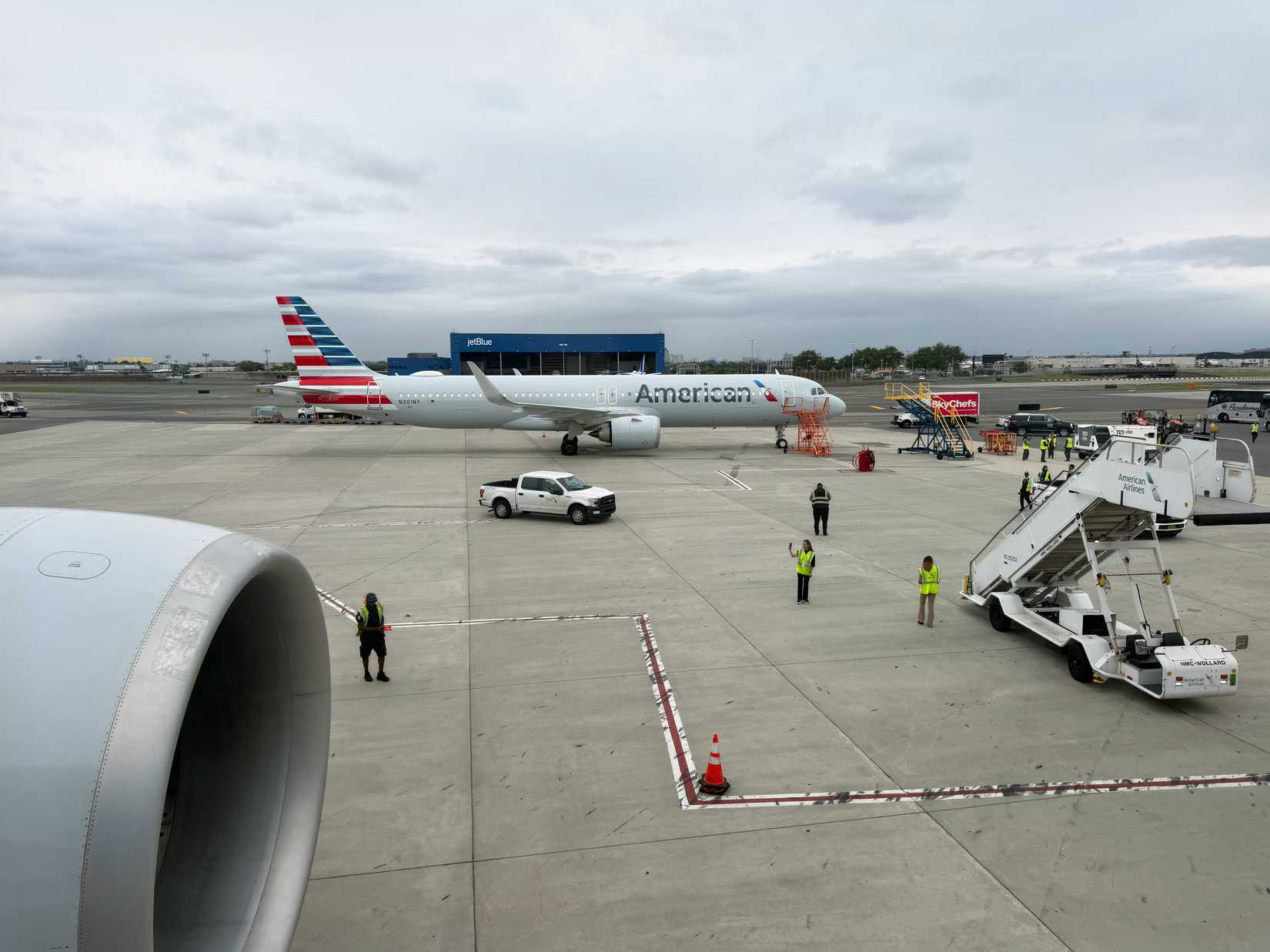 American Airlines Airbus A321XLR at John F. Kennedy International Airport