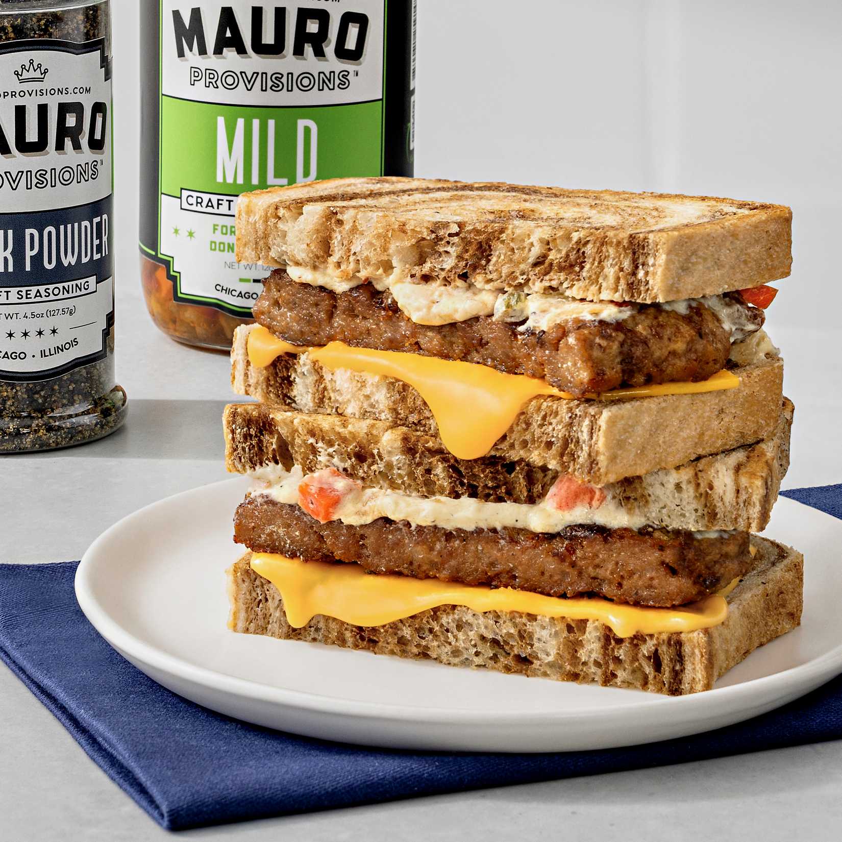 United Airlines Jeff Mauro Patty Melt