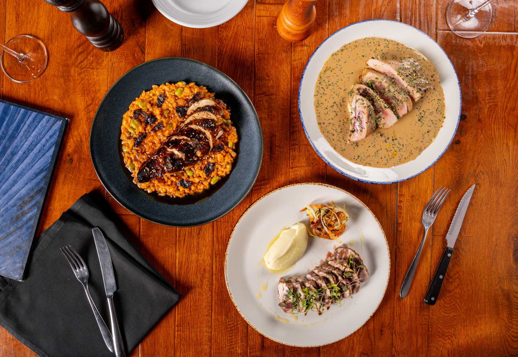 The new international Suites dishes