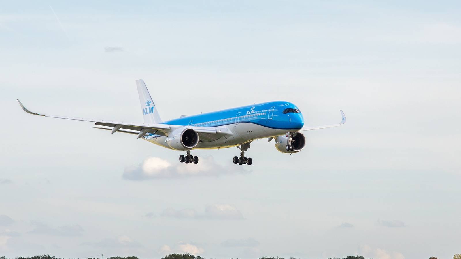 KLM's Launches Historic 1st Airbus A350 Flight Today: See Route Now: