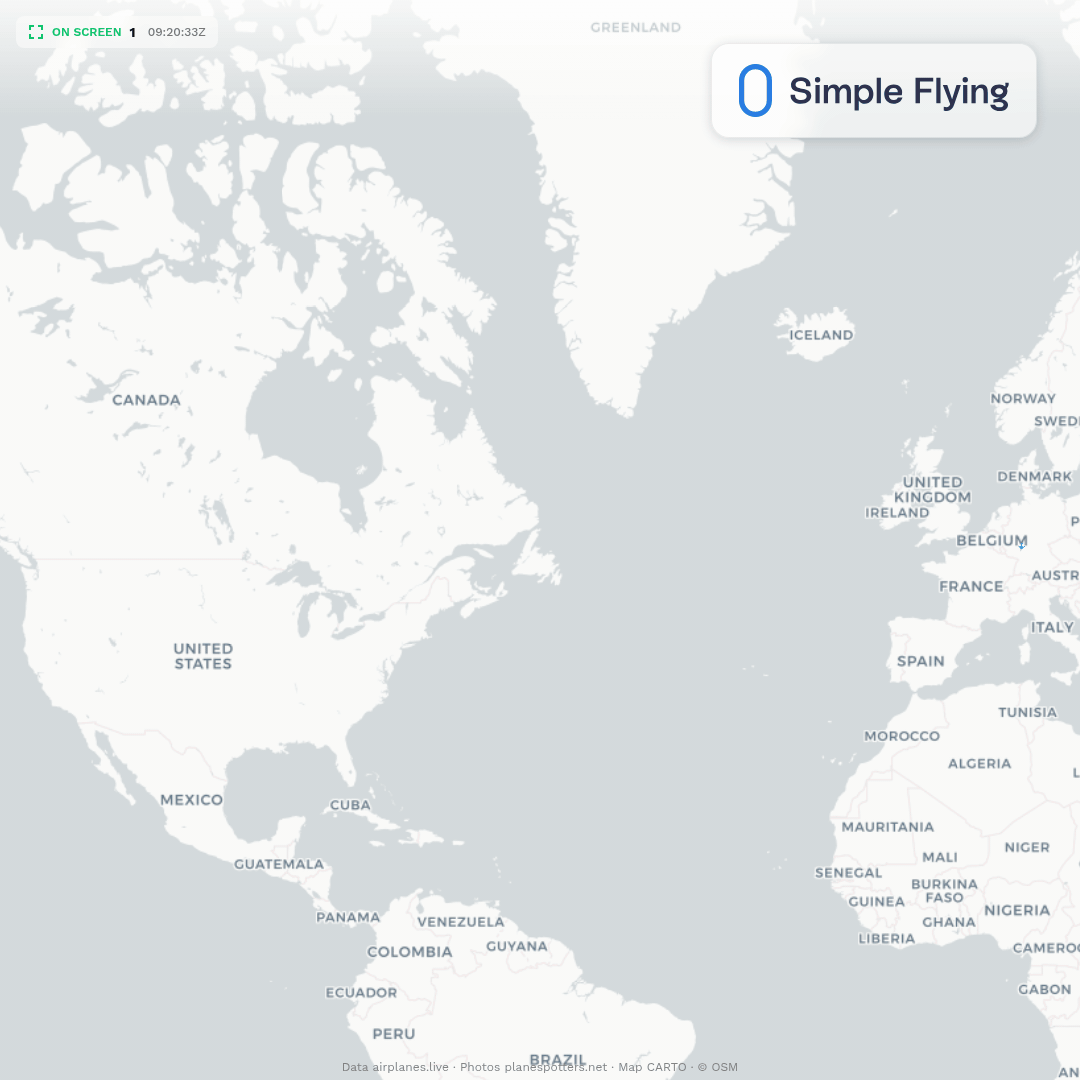 LH456 Animated Map