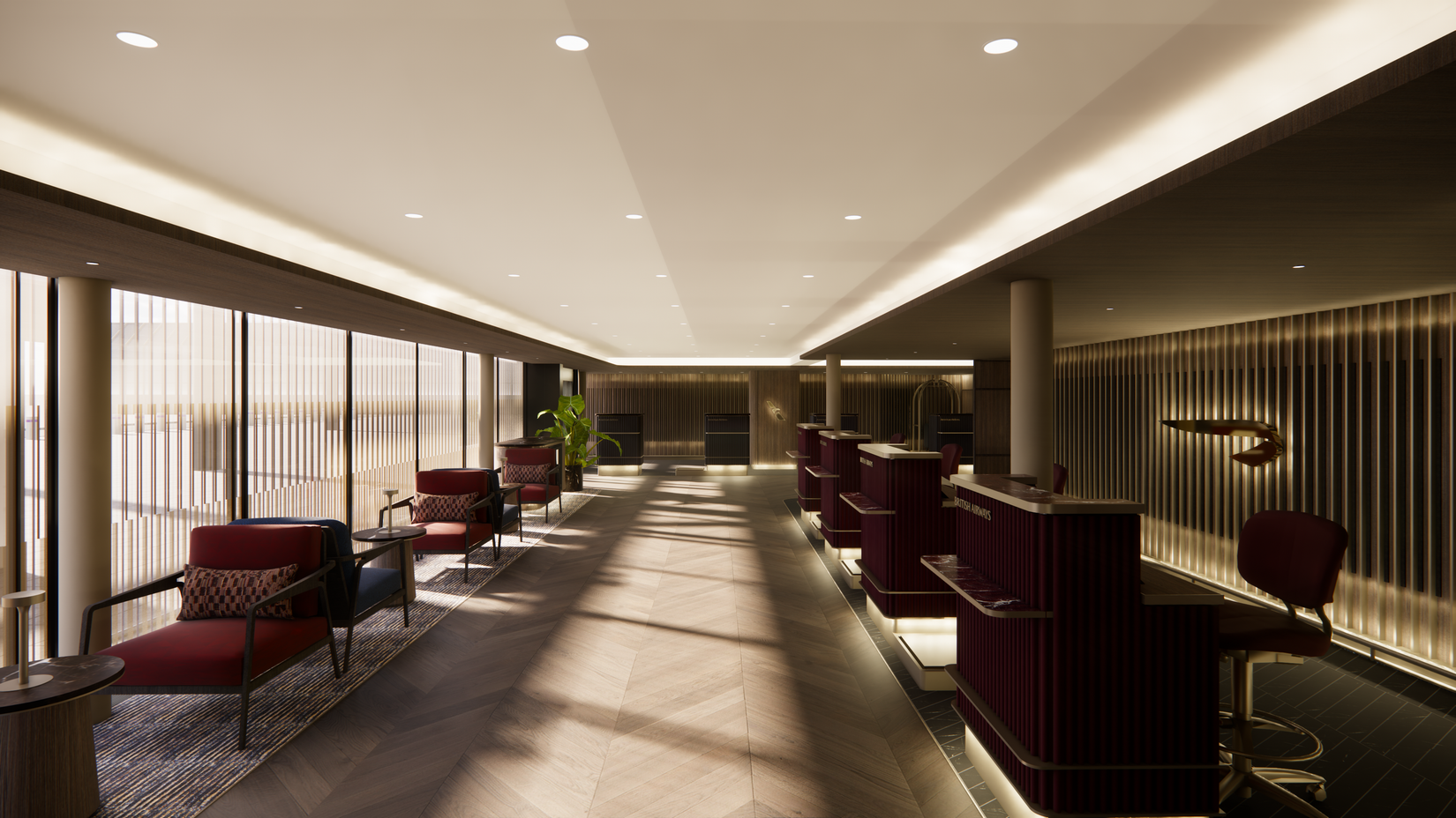 The new BA and AA check-in experience