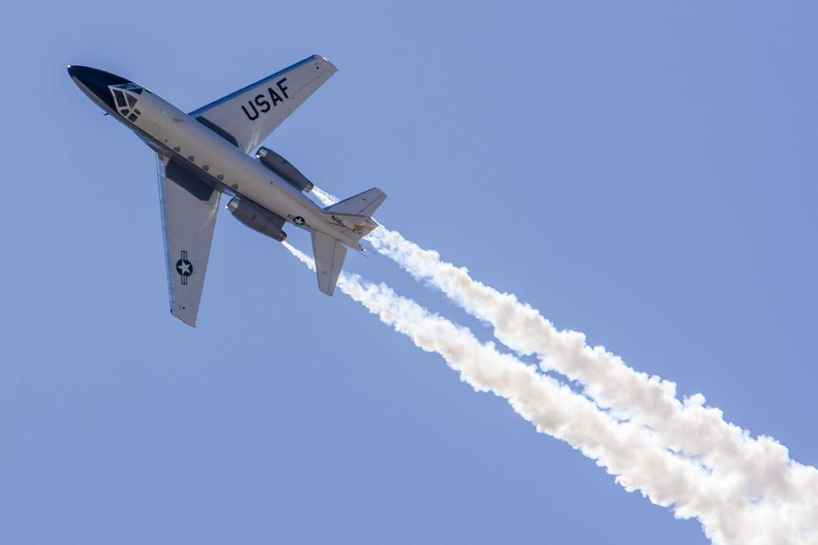 March Field AirFest 2106, California, USA. T-39 Patriots Sabreliner