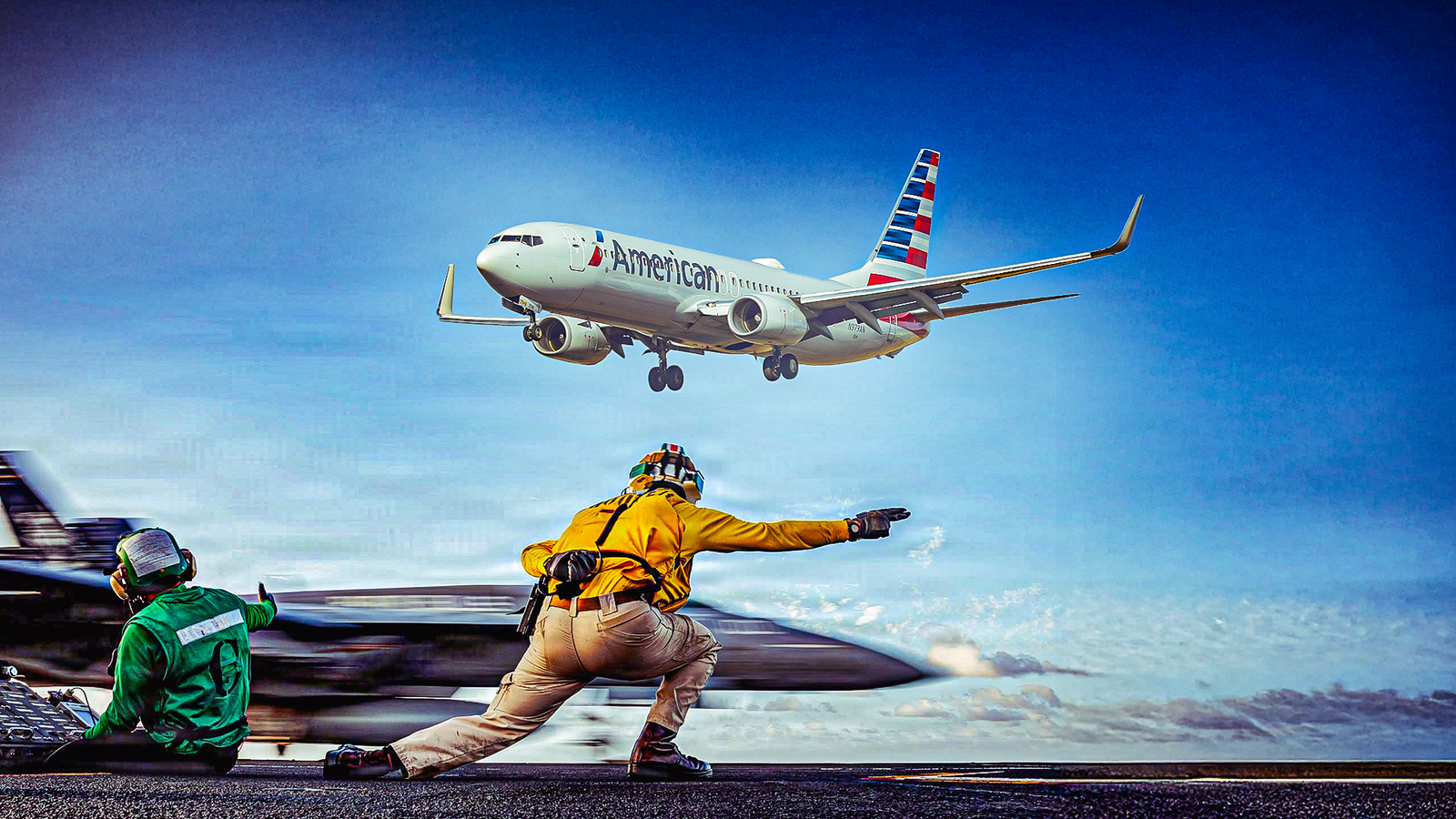 Pilotos da Marinha dos EUA migram para Delta, United e American Airlines
