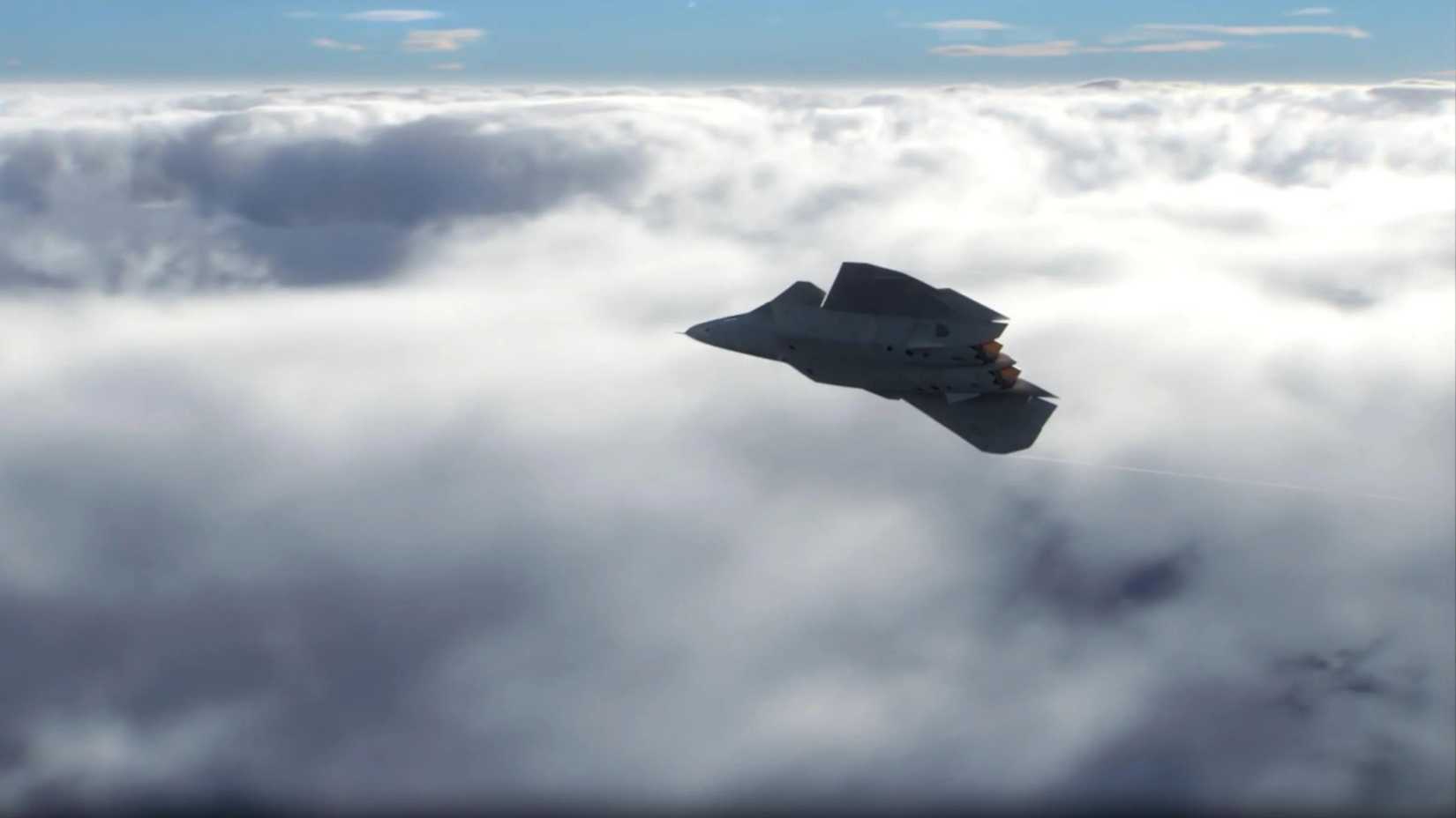 Pratt & Whitney render of F-47 fighter