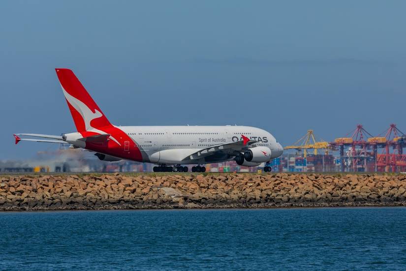 Qantas A380 Sydney