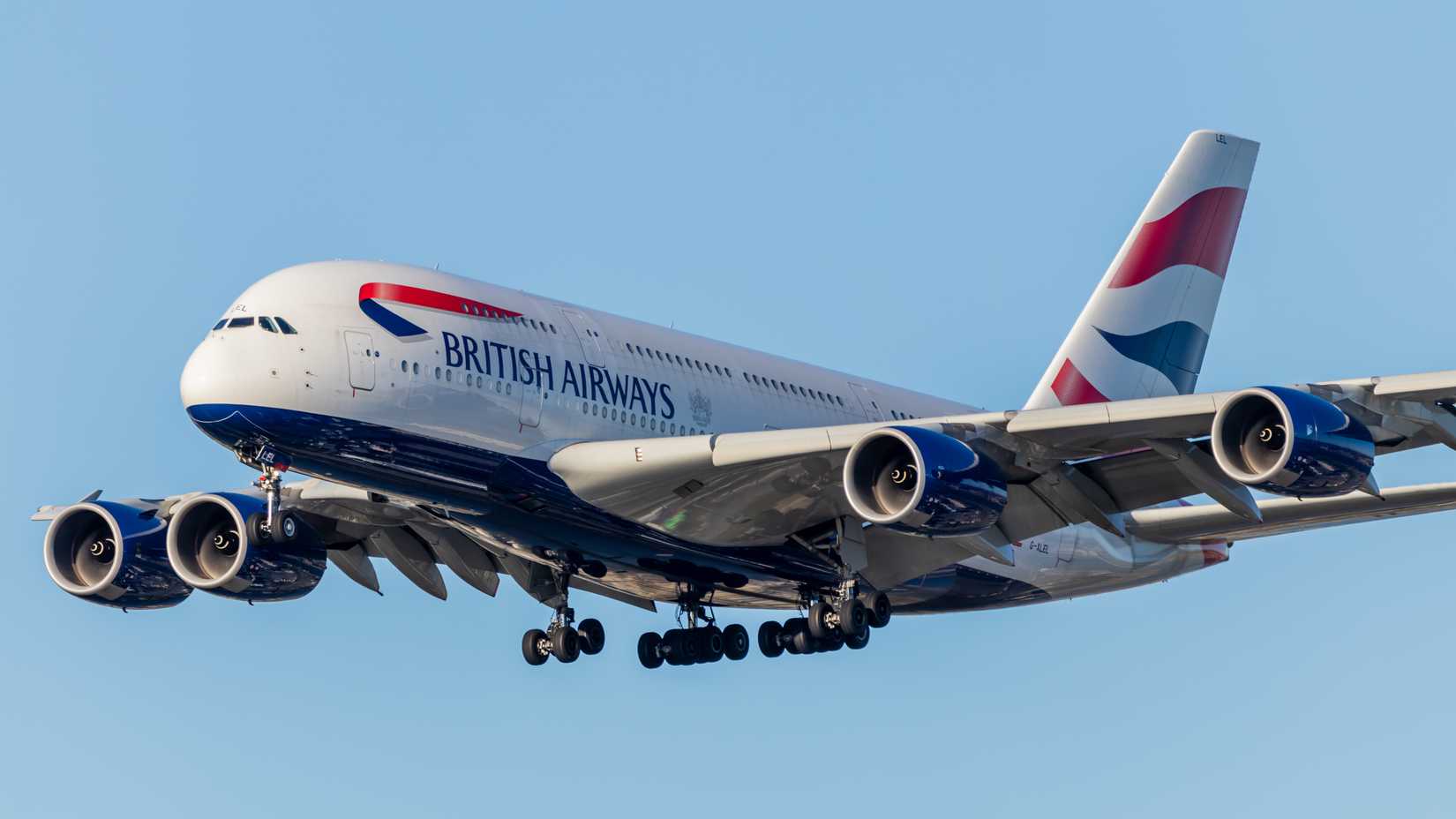 BA A380 Inflight