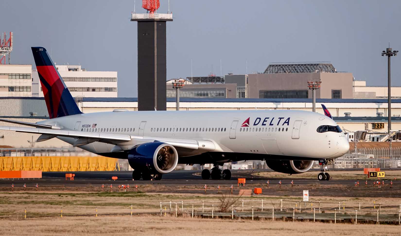 Delta Air Lines Airbus A350-900, registration N512DN