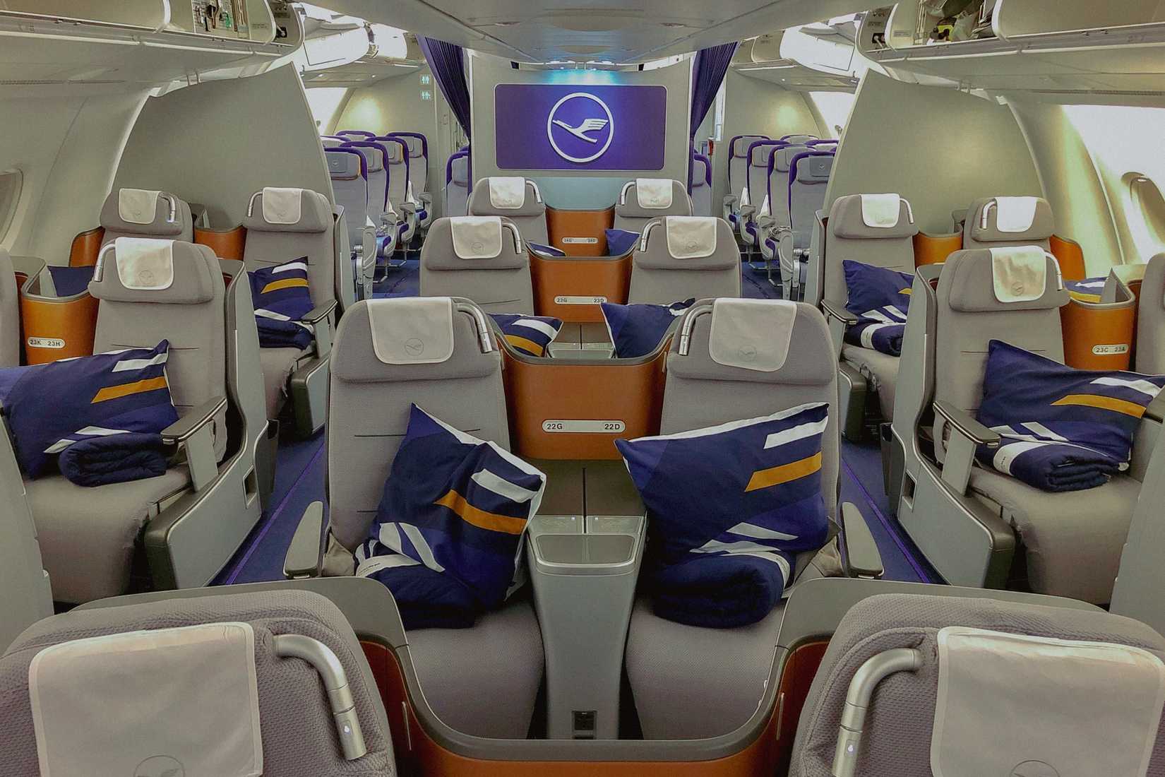 Lufthansa Airbus A380 Business Class