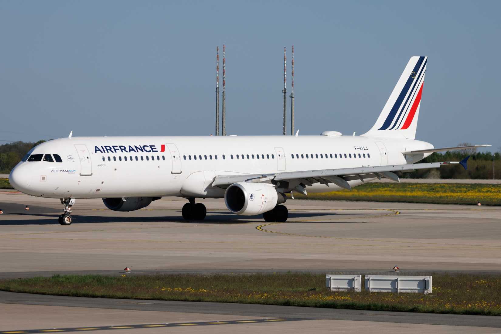 Air France A321 Taxiing