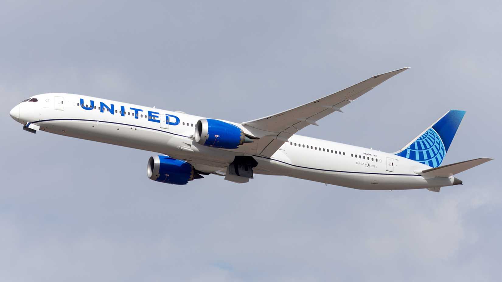 United 787 Inflight