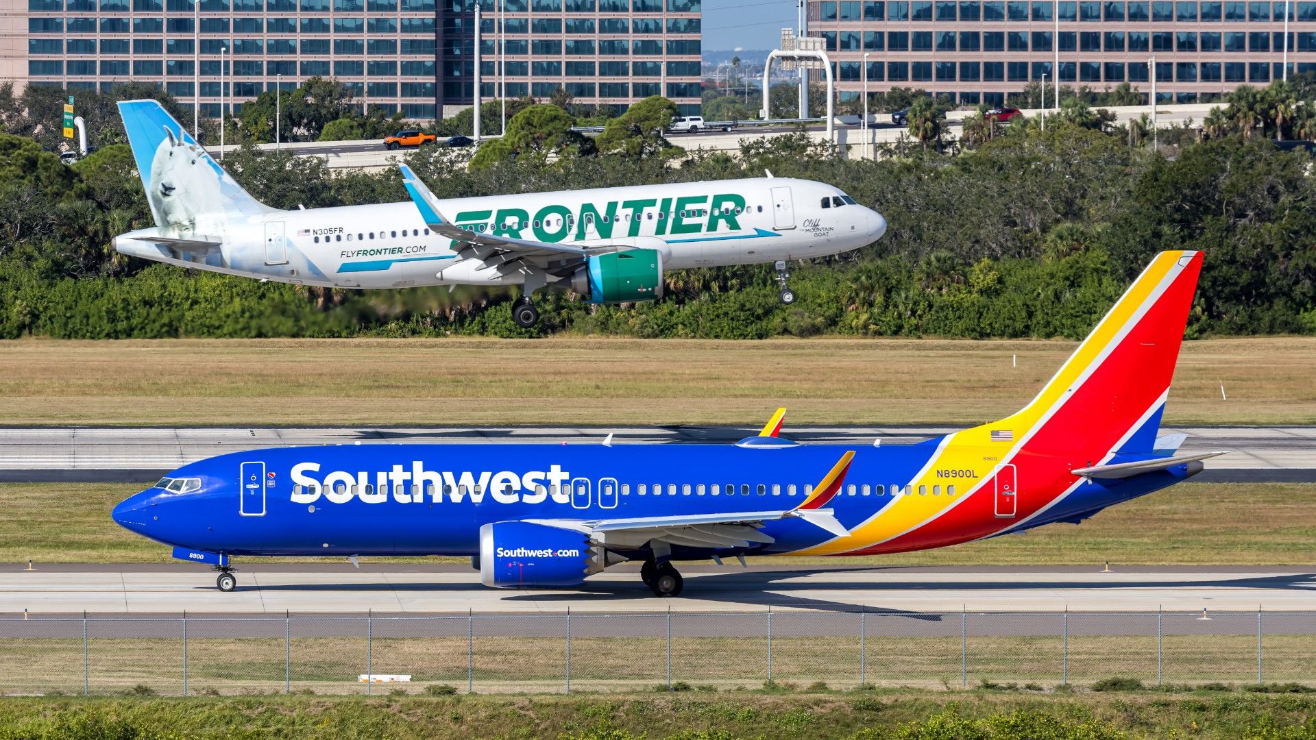 Airbus A320neo And Boeing 737 MAX Taxiing