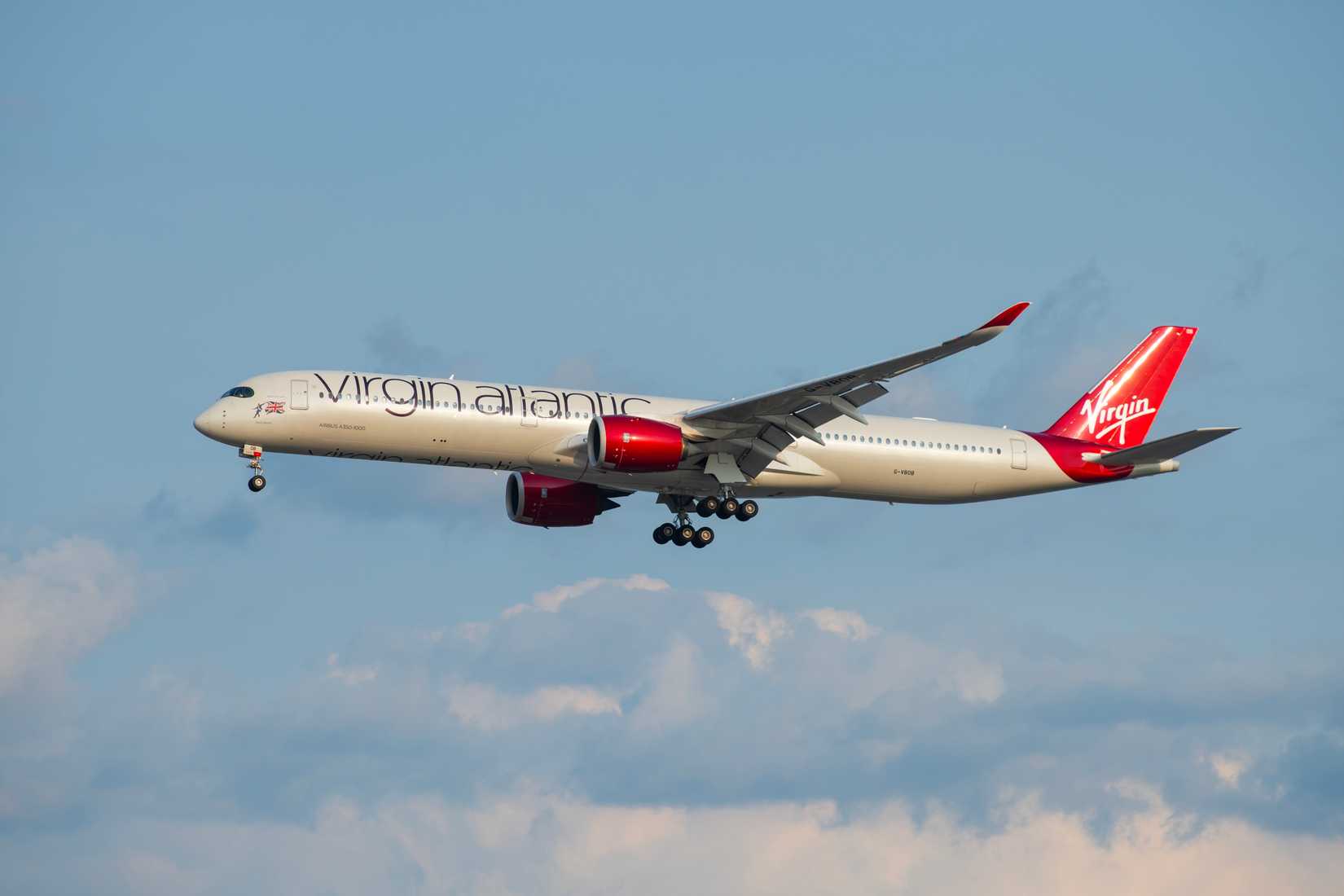 Virgin A350 Inflight