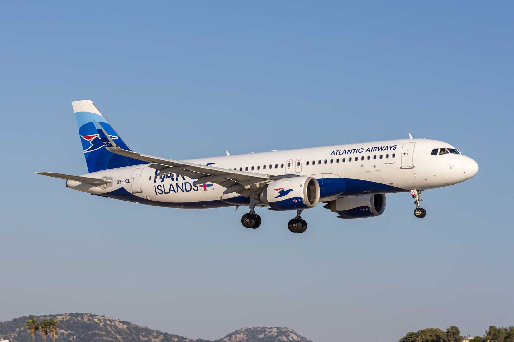 Atlantic Airways A320neo Landing
