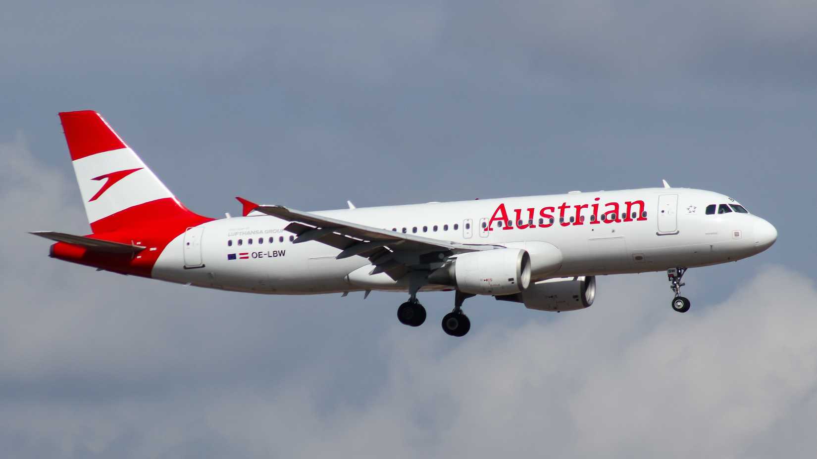 Austrian A320 Inflight
