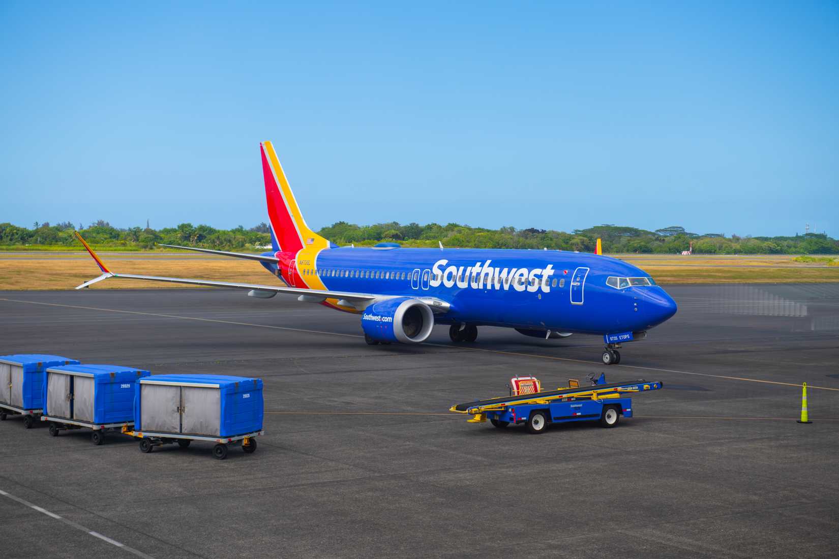 Southwest 737 Taxiing