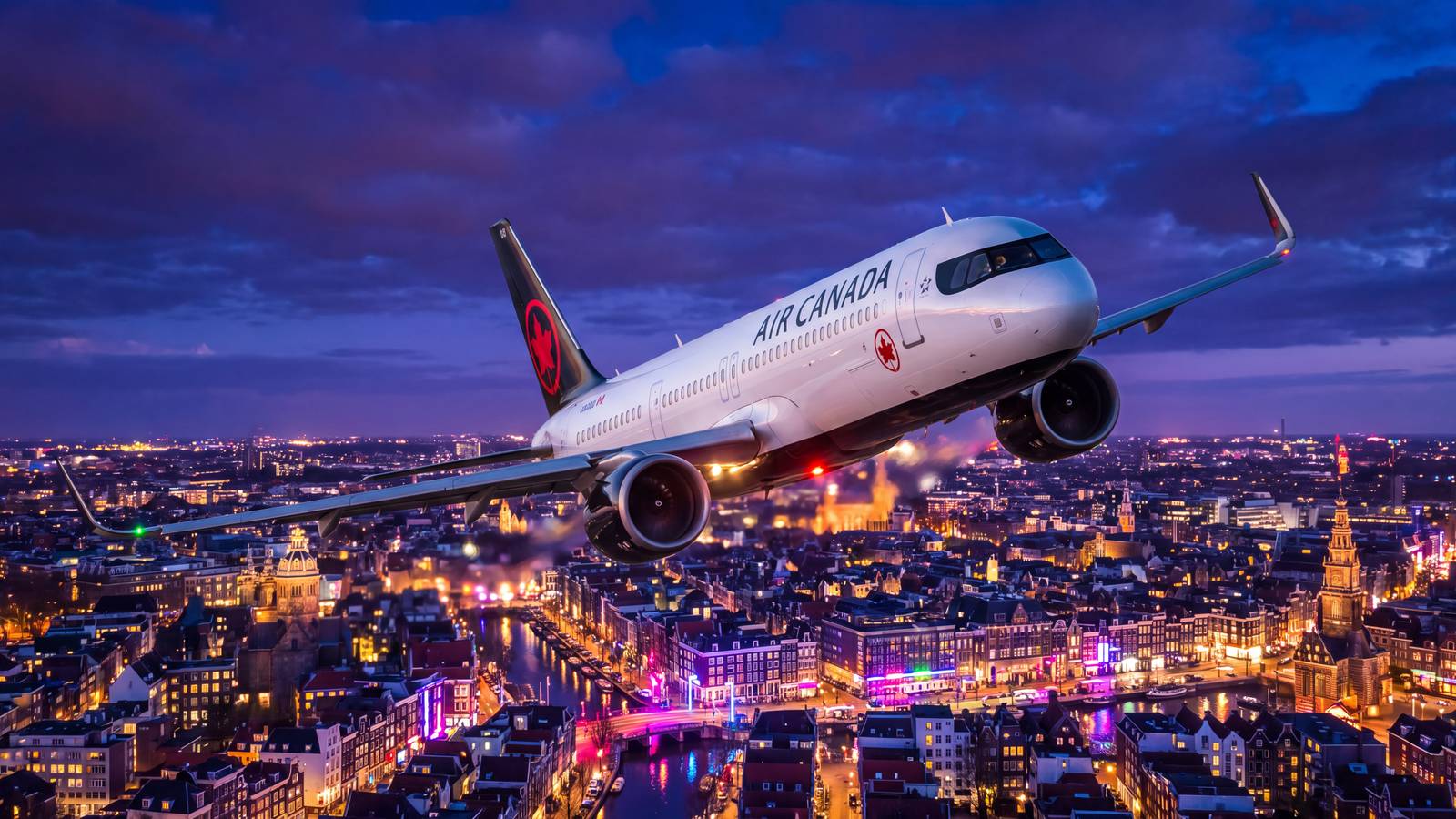 Air Canada Revela Rota A321XLR Amsterdam-Montreal: O Detalhe Inesperado