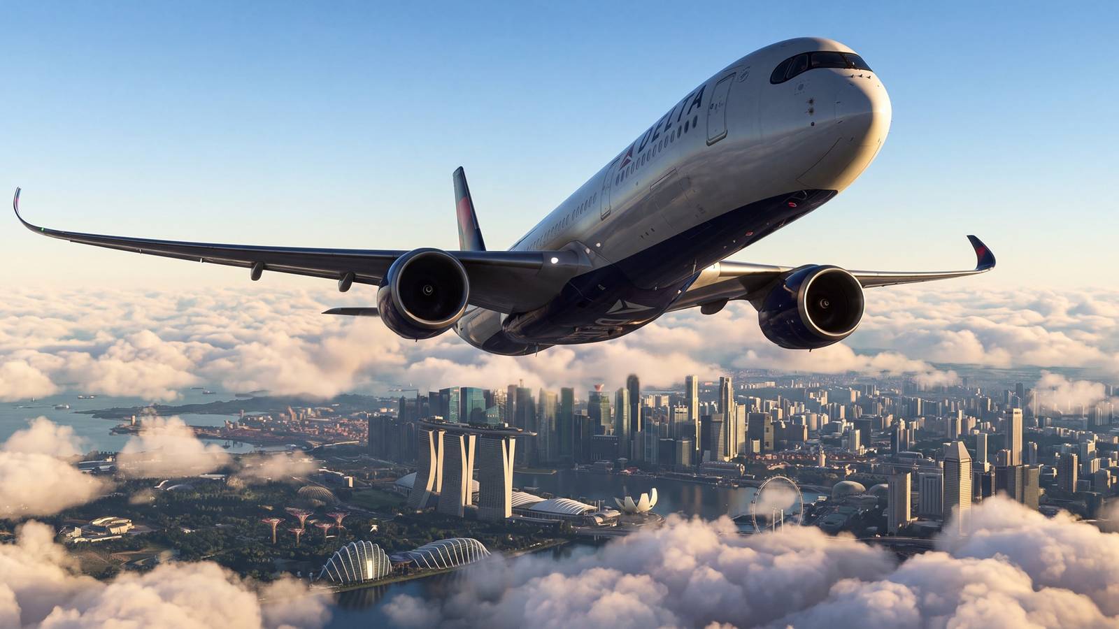 Delta Air Lines prepara nova rota de 18 horas para Singapura