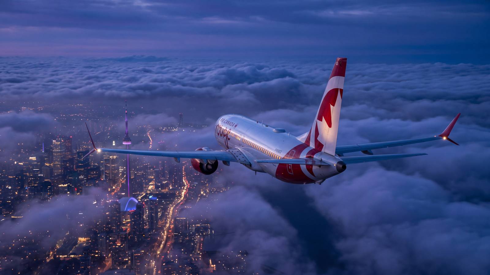 Air Canada Rouge inova e traz telas, poltronas reclináveis e Wi-Fi gratuito