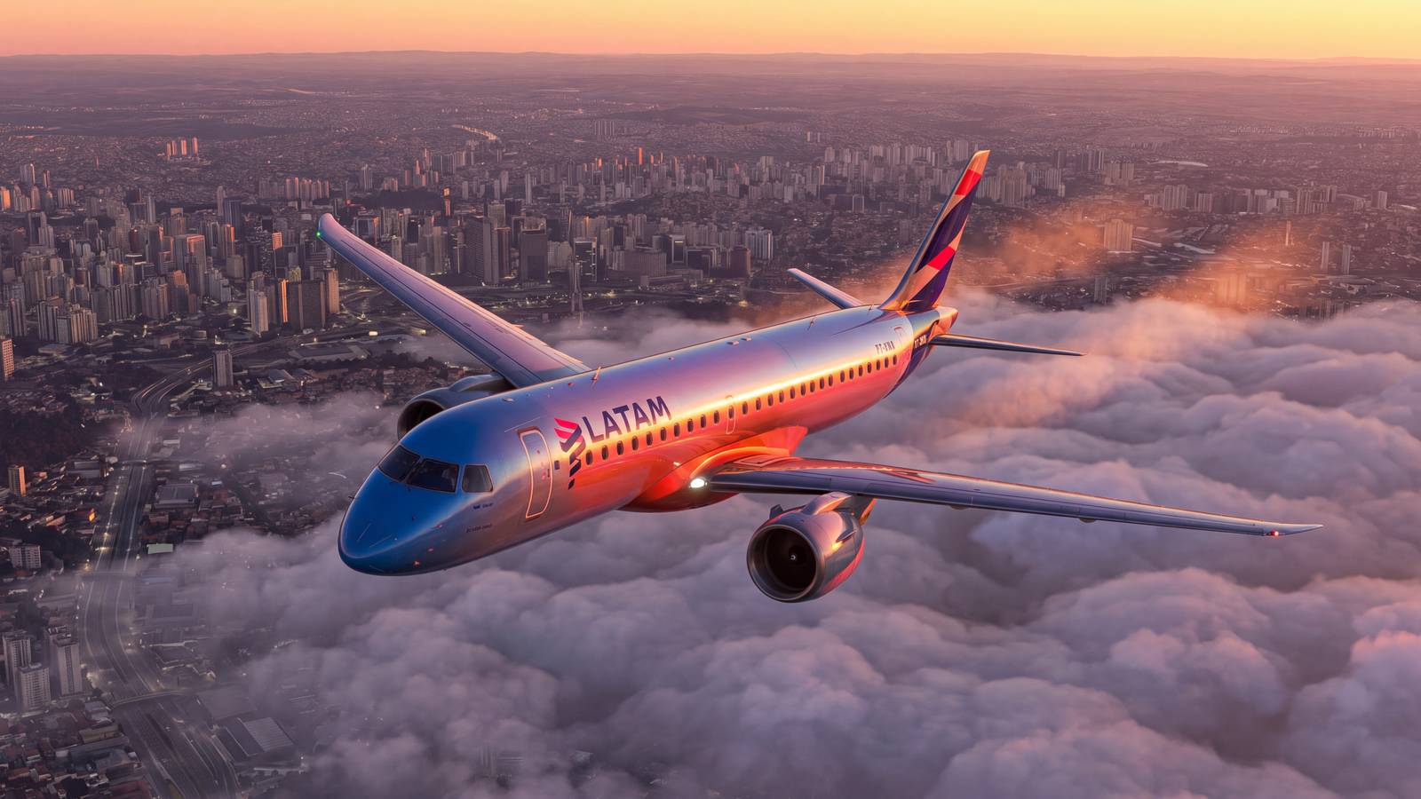 Embraer E195-E2 na LATAM Brasil: Frota ganha novos jatos em 2026