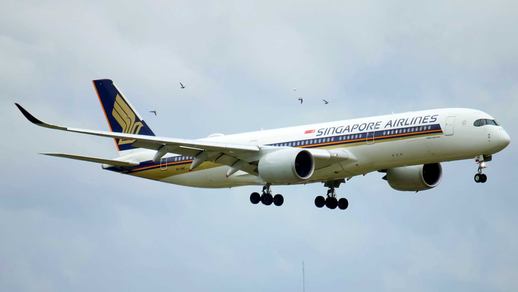Singapore Airlines - 9V-SHE - Airbus A350-941