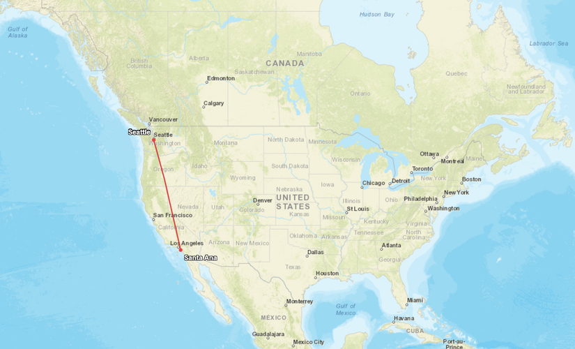 SNA SEA Route Map