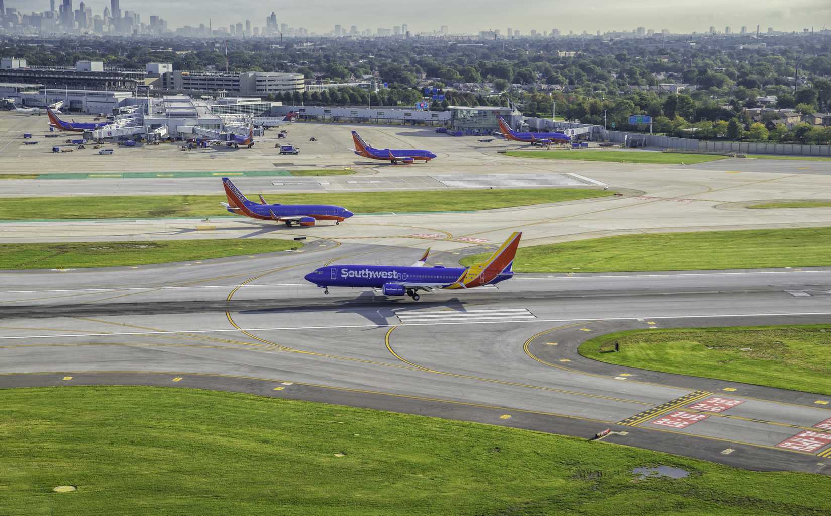 Southwest Airlines at Midway Chicago