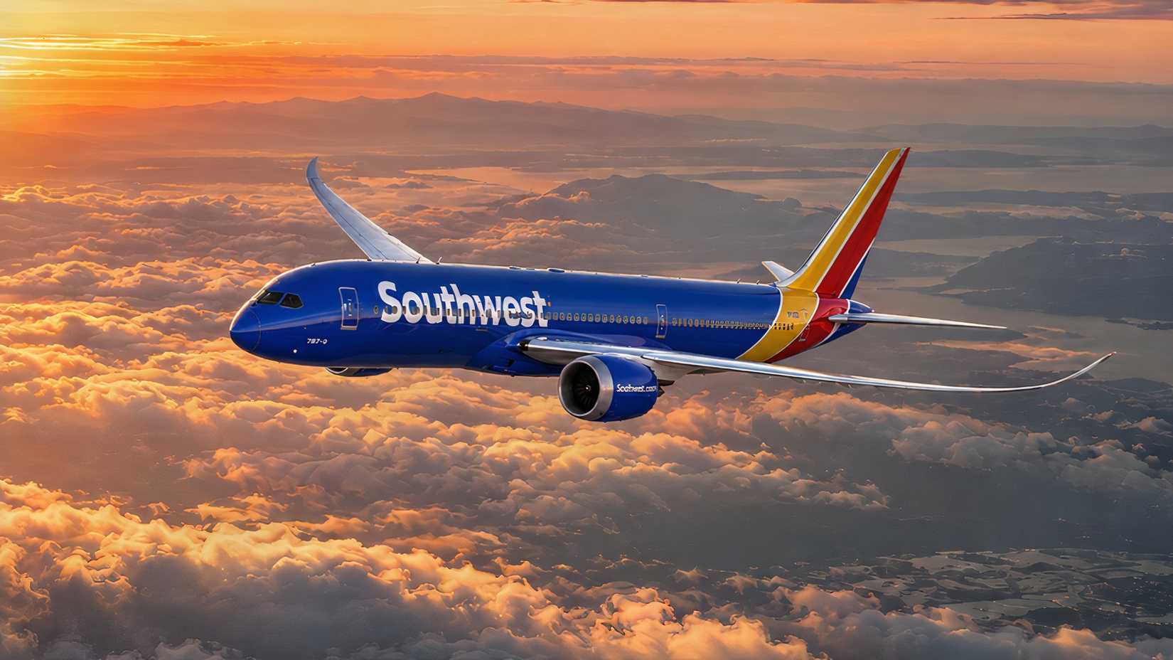 Southwest Airlines Boeing 787-9 mock up-1