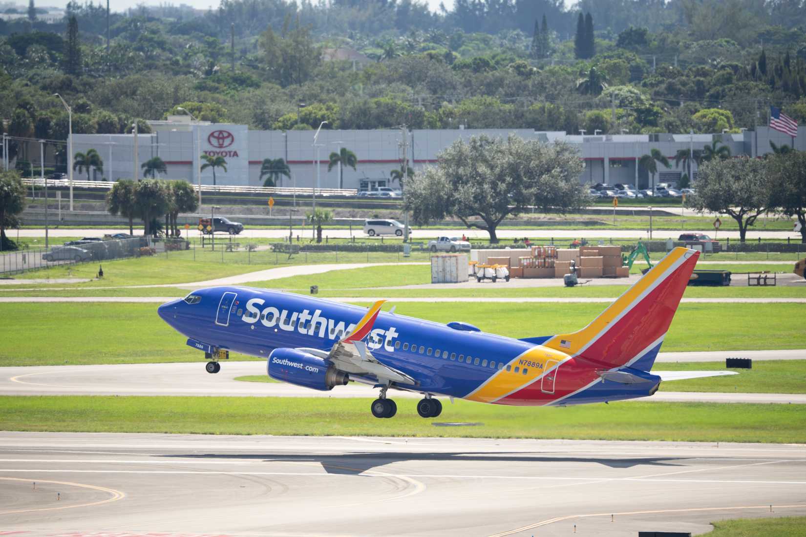 Southwest departing from DJT airport