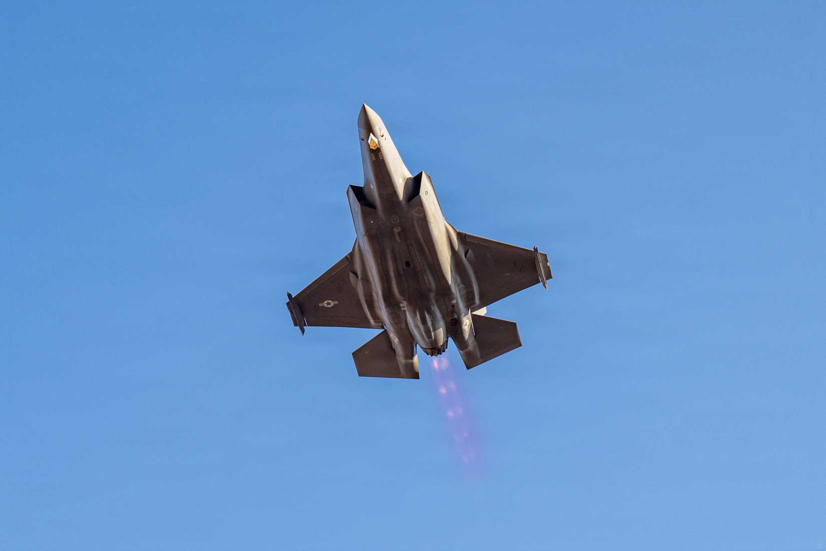 U.S. Air Force F-35A Lightning II flying