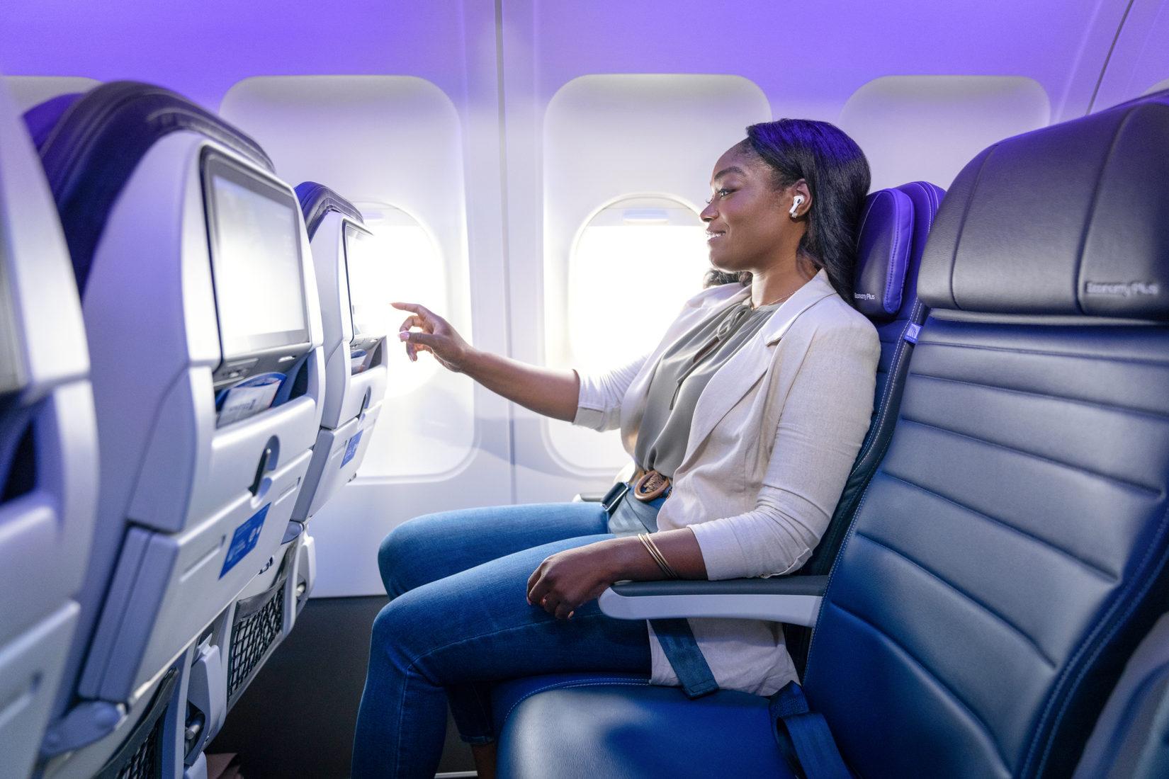 United Airlines A319 IFE