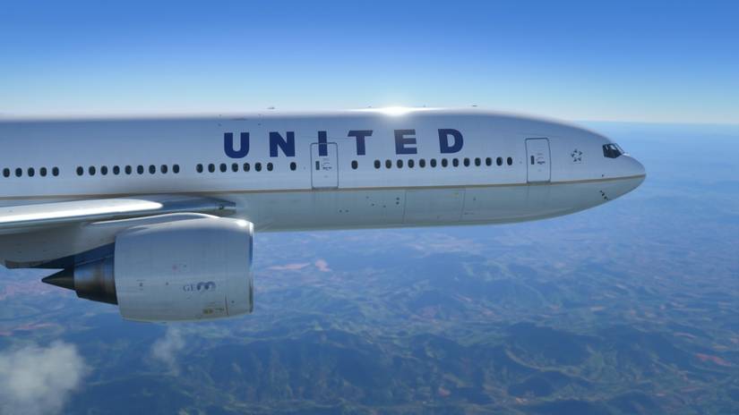 United Boeing 777-200ER