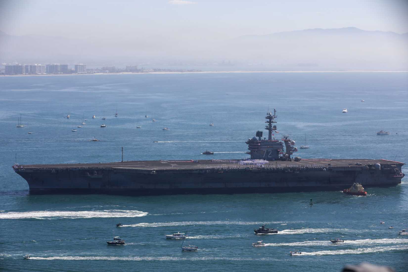USS Abraham Lincoln Returns to San Diego