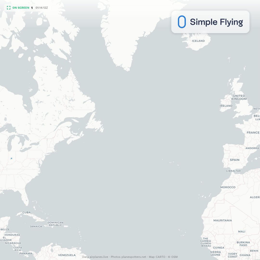 VS632 Flight Map