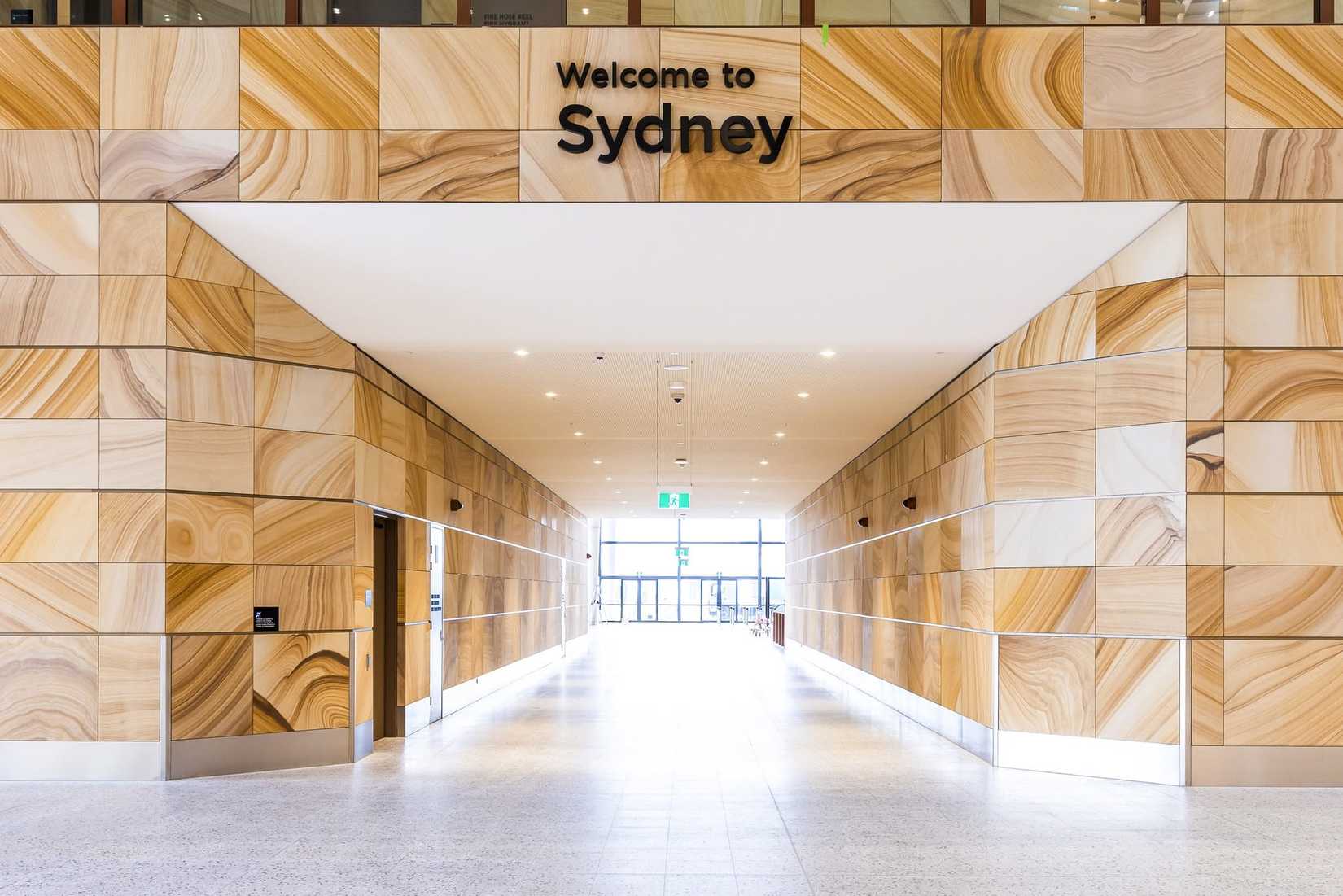 Western Sydney Airport arrivals gate